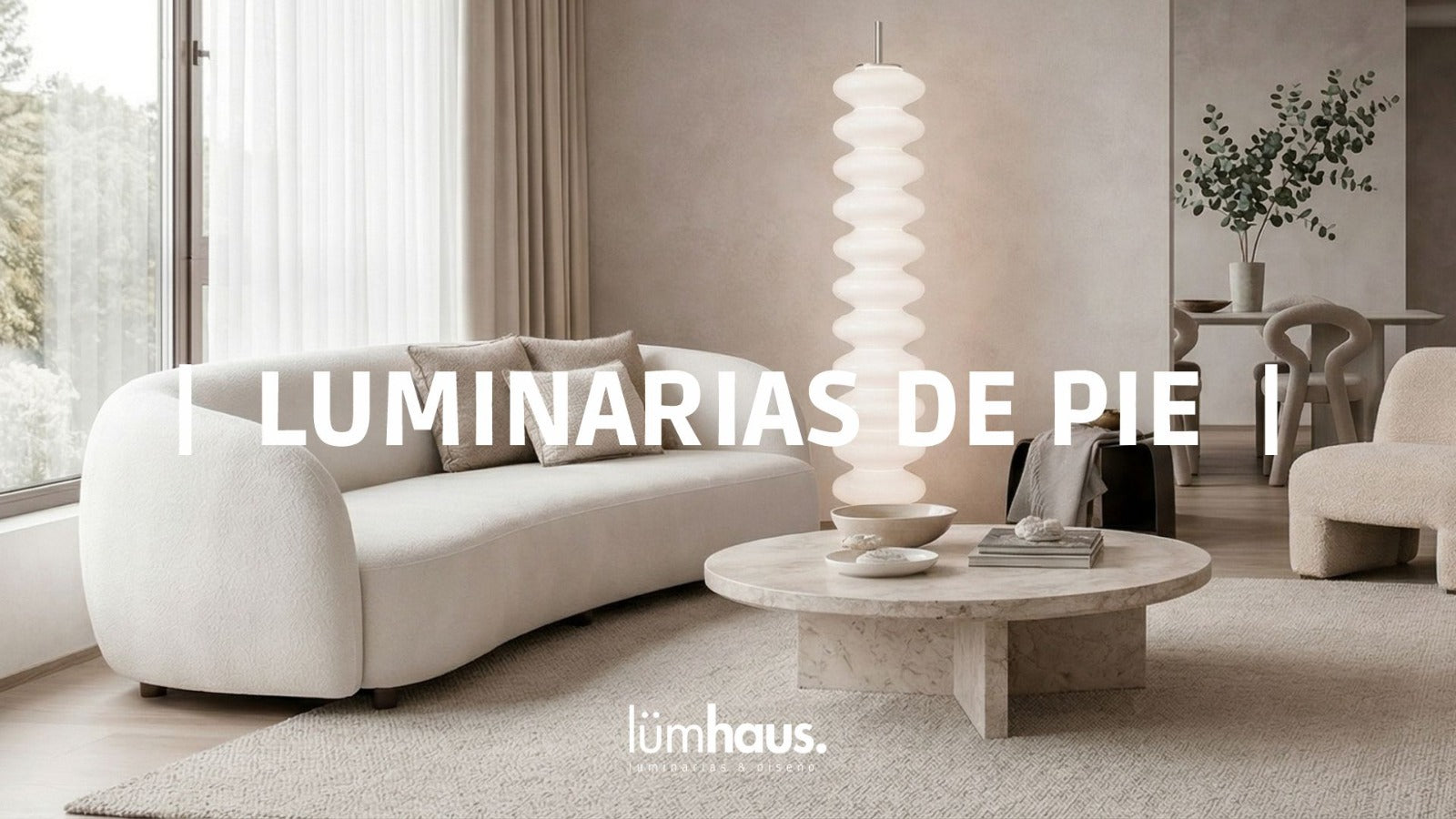 Luminarias de pie